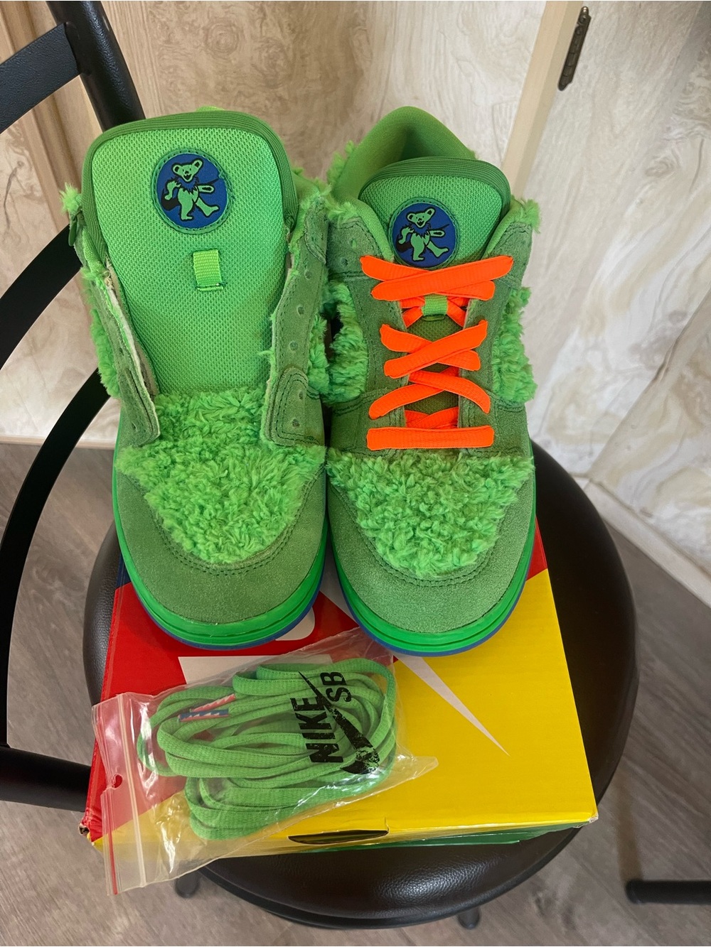 Nike SB' Green Grateful Dead-Shoes new size 10.5